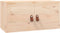 vidaXL - Wandkast - 60x30x30 - cm - massief - grenenhout