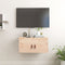 vidaXL - Wandkast - 60x30x30 - cm - massief - grenenhout