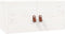 vidaXL - Wandkast - 60x30x30 - cm - massief - grenenhout - wit
