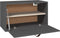 vidaXL - Wandkast - 60x30x35 - cm - massief - grenenhout - grijs