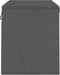vidaXL - Wandkast - 60x30x35 - cm - massief - grenenhout - grijs