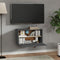 vidaXL - Wandkast - 60x30x35 - cm - massief - grenenhout - grijs