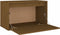 vidaXL - Wandkast - 60x30x35 - cm - massief - grenenhout - honingbruin