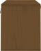 vidaXL - Wandkast - 60x30x35 - cm - massief - grenenhout - honingbruin