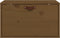 vidaXL - Wandkast - 60x30x35 - cm - massief - grenenhout - honingbruin