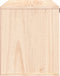 vidaXL - Wandkast - 60x30x35 - cm - massief - grenenhout