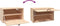 vidaXL - Wandkast - 60x30x35 - cm - massief - grenenhout
