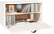 vidaXL - Wandkast - 60x30x35 - cm - massief - grenenhout - wit