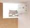 vidaXL - Wandkast - 60x30x35 - cm - massief - grenenhout - wit
