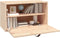 vidaXL - Wandkast - 60x30x35 - cm - massief - grenenhout - zwart