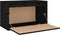 vidaXL - Wandkast - 60x30x35 - cm - massief - grenenhout - zwart
