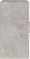 vidaXL - Wandkast - 60x30x60 - cm - bewerkt - hout - betongrijs