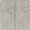 vidaXL - Wandkast - 60x30x60 - cm - bewerkt - hout - betongrijs