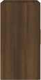 vidaXL - Wandkast - 60x30x60 - cm - bewerkt - hout - bruin - eikenkleur