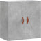 vidaXL - Wandkast - 60x31x60 - cm - bewerkt - hout - betongrijs