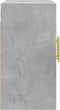 vidaXL - Wandkast - 60x31x60 - cm - bewerkt - hout - betongrijs