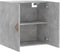 vidaXL - Wandkast - 60x31x60 - cm - bewerkt - hout - betongrijs