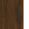 vidaXL - Wandkast - 60x31x60 - cm - bewerkt - hout - bruin - eikenkleur