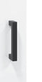 vidaXL - Wandkast - 60x31x60 - cm - bewerkt - hout - hoogglans - wit
