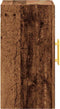 vidaXL - Wandkast - 60x31x60 - cm - bewerkt - hout - oud - houtkleurig