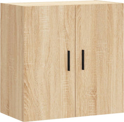 vidaXL - Wandkast - 60x31x60 - cm - bewerkt - hout - sonoma - eikenkleurig