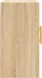 vidaXL - Wandkast - 60x31x60 - cm - bewerkt - hout - sonoma - eikenkleurig