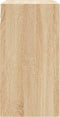 vidaXL - Wandkast - 60x31x60 - cm - bewerkt - hout - sonoma - eikenkleurig