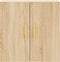 vidaXL - Wandkast - 60x31x60 - cm - bewerkt - hout - sonoma - eikenkleurig