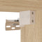 vidaXL - Wandkast - 60x31x60 - cm - bewerkt - hout - sonoma - eikenkleurig