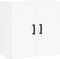 vidaXL - Wandkast - 60x31x60 - cm - bewerkt - hout - wit