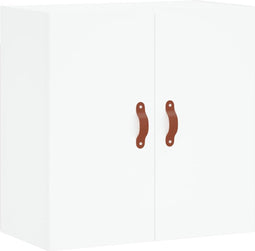 vidaXL - Wandkast - 60x31x60 - cm - bewerkt - hout - wit