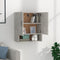 vidaXL - Wandkast - 60x31x70 - cm - bewerkt - hout - betongrijs
