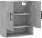 vidaXL - Wandkast - 60x31x70 - cm - bewerkt - hout - betongrijs