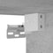 vidaXL - Wandkast - 60x31x70 - cm - bewerkt - hout - betongrijs
