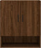 vidaXL - Wandkast - 60x31x70 - cm - bewerkt - hout - bruin - eikenkleur