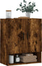 vidaXL - Wandkast - 60x31x70 - cm - bewerkt - hout - gerookt - eikenkleurig