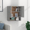 vidaXL - Wandkast - 60x31x70 - cm - bewerkt - hout - grijs - sonoma - eikenkleurig