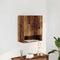 vidaXL - Wandkast - 60x31x70 - cm - bewerkt - hout - oud - houtkleurig