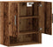 vidaXL - Wandkast - 60x31x70 - cm - bewerkt - hout - oud - houtkleurig