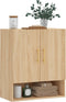 vidaXL - Wandkast - 60x31x70 - cm - bewerkt - hout - sonoma - eikenkleurig