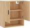 vidaXL - Wandkast - 60x31x70 - cm - bewerkt - hout - sonoma - eikenkleurig