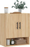 vidaXL - Wandkast - 60x31x70 - cm - bewerkt - hout - sonoma - eikenkleurig