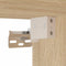 vidaXL - Wandkast - 60x31x70 - cm - bewerkt - hout - sonoma - eikenkleurig