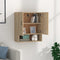 vidaXL - Wandkast - 60x31x70 - cm - bewerkt - hout - sonoma - eikenkleurig