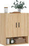 vidaXL - Wandkast - 60x31x70 - cm - bewerkt - hout - sonoma - eikenkleurig