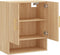 vidaXL - Wandkast - 60x31x70 - cm - bewerkt - hout - sonoma - eikenkleurig