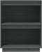 vidaXL - Wandkast - 60x34x75 - cm - massief - grenenhout - grijs