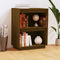 vidaXL - Wandkast - 60x34x75 - cm - massief - grenenhout - honingbruin