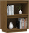 vidaXL - Wandkast - 60x34x75 - cm - massief - grenenhout - honingbruin