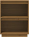 vidaXL - Wandkast - 60x34x75 - cm - massief - grenenhout - honingbruin